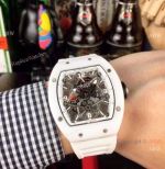 Richard Mille RM 012 White Ceramic Men Watch - Swiss Quality Replica
